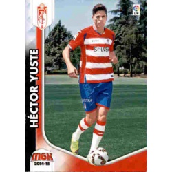 Héctor Yuste Fichas Bis Granada 208 Bis Megacracks 2014-15