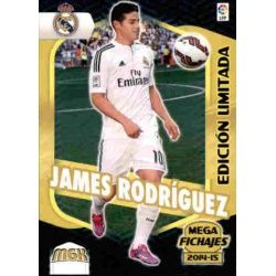 James Rodríguez Edición Limitada Real Madrid 510 Megacracks 2014-15