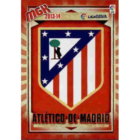 Escudo Atlético Madrid 37 Megacracks 2013-14