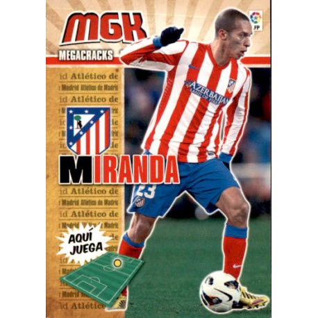 Miranda Atlético Madrid 42 Megacracks 2013-14