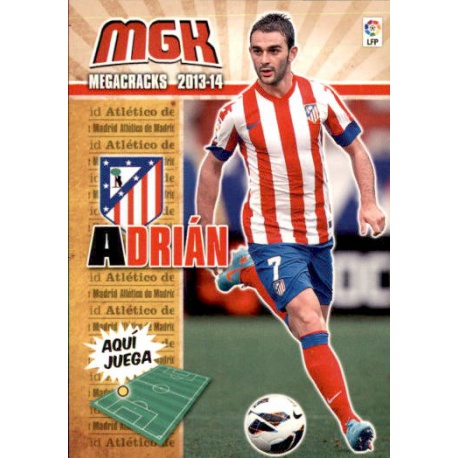 Adrián Atlético Madrid 53 Megacracks 2013-14