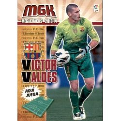 Víctor Valdés Barcelona 56 Megacracks 2013-14