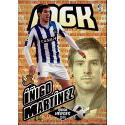 Iñigo Martínez Mega Héroes Real Sociedad 370 Megacracks 2013-14