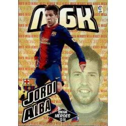 Jordi Alba Mega Héroes Barcelona 373 Megacracks 2013-14
