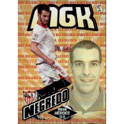 Negredo Mega Héroes Sevilla 400 Megacracks 2013-14
