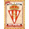Sporting Escudo 2ª División 424 Megacracks 2013-14