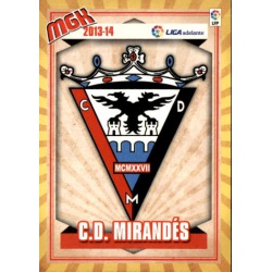 Mirandés Escudos 2ª División 429 Megacracks 2013-14