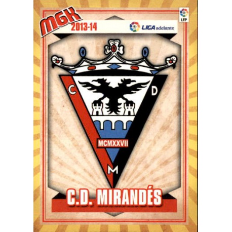 Mirandés Escudos 2ª División 429 Megacracks 2013-14