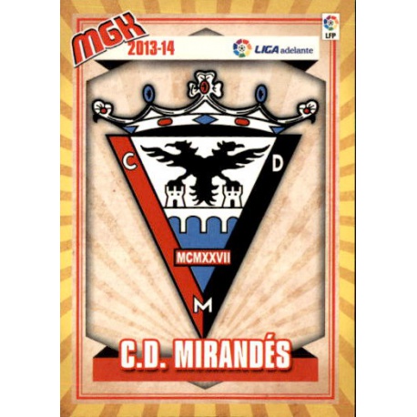 Mirandés Escudos 2ª División 429 Megacracks 2013-14
