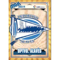 Deportivo Alavés Escudo 2ª División 433 Megacracks 2013-14