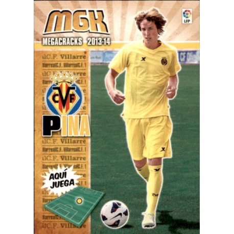Pina Nuevos Fichajes Villarreal 452 Megacracks 2013-14