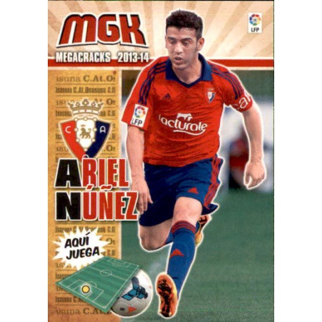 Ariel Núñez Nuevos Fichajes Osasuna 459 Megacracks 2013-14