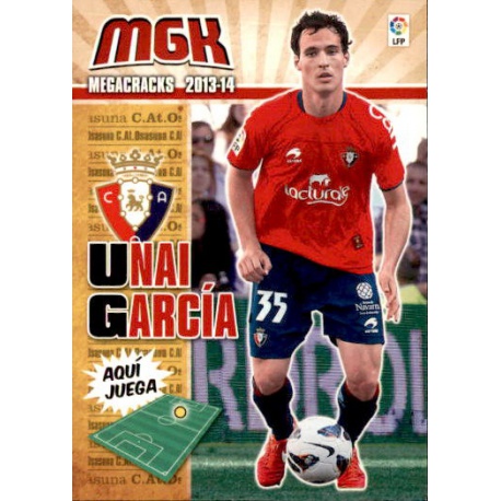 Unai García Fichas Bis Osasuna 242 Bis Megacracks 2013-14