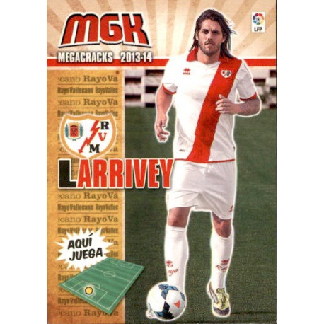 Larrivey Fichas Bis Rayo Vallecano 269 Bis Megacracks 2013-14