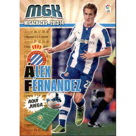 Alex Fernández Fichas Bis Espanyol 138 Bis Megacracks 2013-14