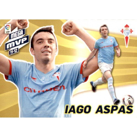 Iago Aspas Mega MVP 11-12 Celta 426 Megacracks 2012-13