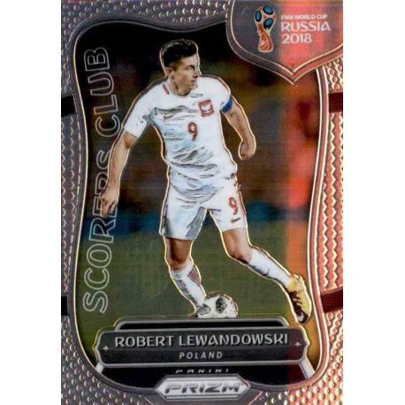 Robert Lewandowski Scorers Club 15 Prizm World Cup 2018