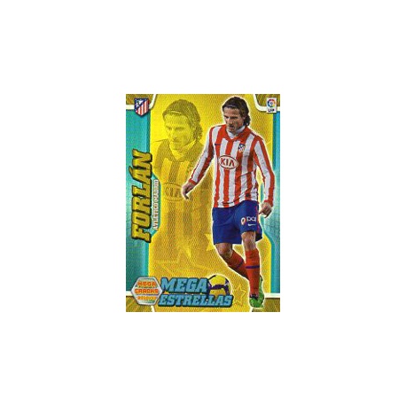 Forlán Mega Estrellas Atlético Madrid 391 Megacracks 2010-11