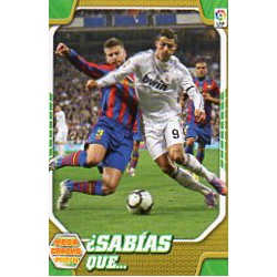 Barcelona-Real Madrid ¿Sabias que?  409 Megacracks 2010-11