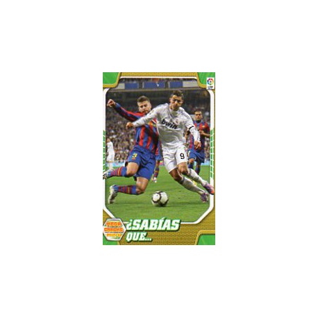Barcelona-Real Madrid ¿Sabias que? 409 Megacracks 2010-11