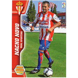 Nacho Novo Nuevas Fichas Sporting 446 Megacracks 2010-11