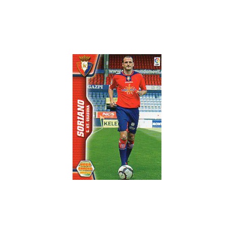 Soriano Nuevas Fichas Osasuna 452 Megacracks 2010-11