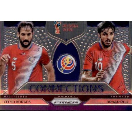 Bryan Ruiz - Celso Borges Connections 4 Prizm World Cup 2018