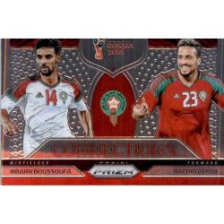 Mbark Boussoufa - Rachid Alioui Connections 13 Prizm World Cup 2018