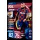 Arturo Vidal Barcelona BAR 14 Match Attax Champions 2019-20