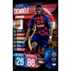 Ousmane Denbélé Barcelona BAR 16 Match Attax Champions 2019-20