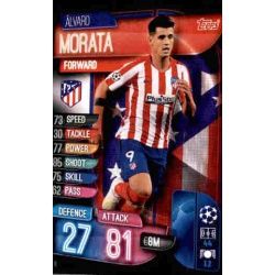 Alvaro Morata Atlético Madrid ATL 10 Match Attax Champions 2019-20