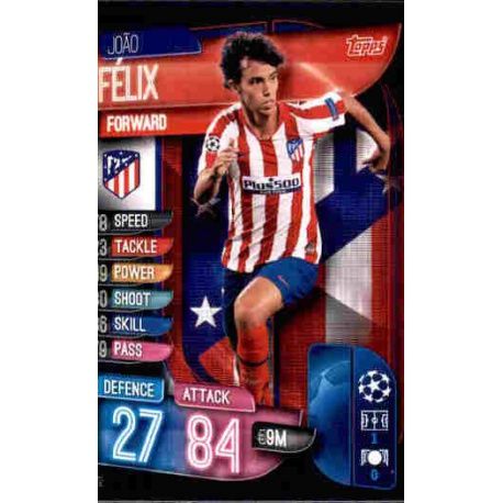 Joao Félix Atlético Madrid ATL 12 Match Attax Champions 2019-20