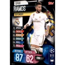 Sergio Ramos Real Madrid REA 3 Match Attax Champions 2019-20