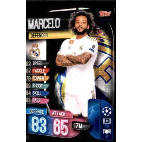 Marcelo Real Madrid REA 13 Match Attax Champions 2019-20