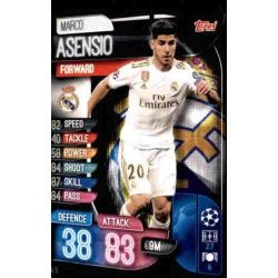 Marco Asensio Real Madrid REA 15 Match Attax Champions 2019-20