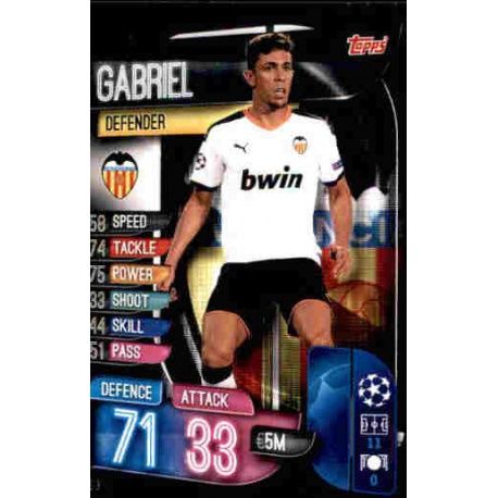 Gabriel Valencia VAL 3 Match Attax Champions 2019-20