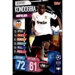 Geoffrey Kondogbia Valencia VAL 7 Match Attax Champions 2019-20