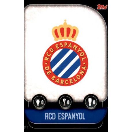 Emblem Espanyol ESP 1 Match Attax Champions 2019-20