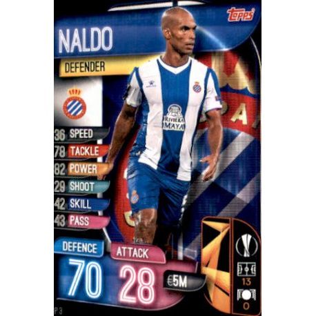 Naldo Espanyol ESP 3 Match Attax Champions 2019-20