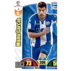 Manu García Alavés 6 Cards Básicas 2017-18