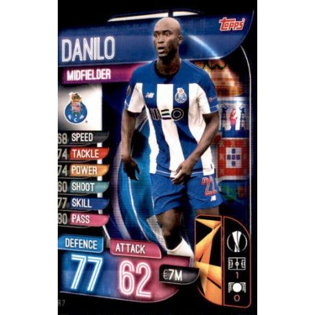 Danilo FC Porto POR 7 Match Attax Champions 2019-20