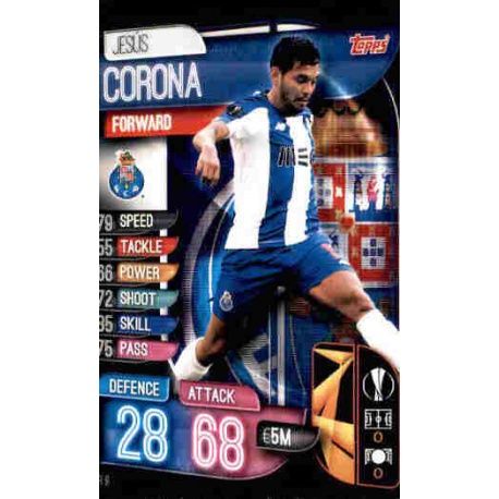 Topps Champions League 18/19 Sticker 417 Jesus Corona 