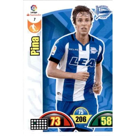 Pina Alavés 7 Cards Básicas 2017-18