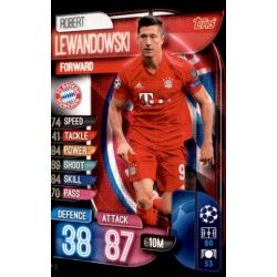 Robert Lewandoski Bayern Munich BAY 12 Match Attax Champions 2019-20