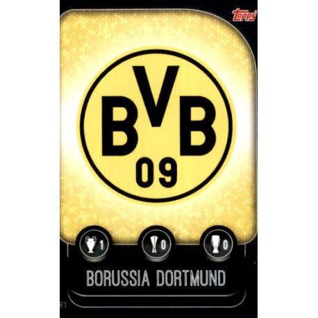Escudo Borussia Dortmund DOR 1 Match Attax Champions 2019-20