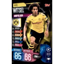 Axel Witsel Borussia Dortmund DOR 7 Match Attax Champions 2019-20