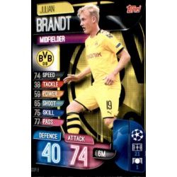 Julian Brandt Borussia Dortmund DOR 8 Match Attax Champions 2019-20