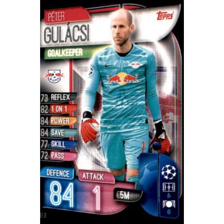 Peter Gulácsi RB Leipzig LEI 2 Match Attax Champions 2019-20