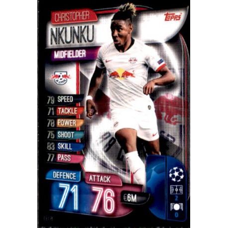 Christopher Nkunku RB Leipzig LEI 8 Match Attax Champions 2019-20