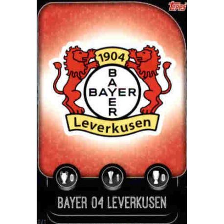 Emblem Bayer Leverkusen LEV 1 Match Attax Champions 2019-20